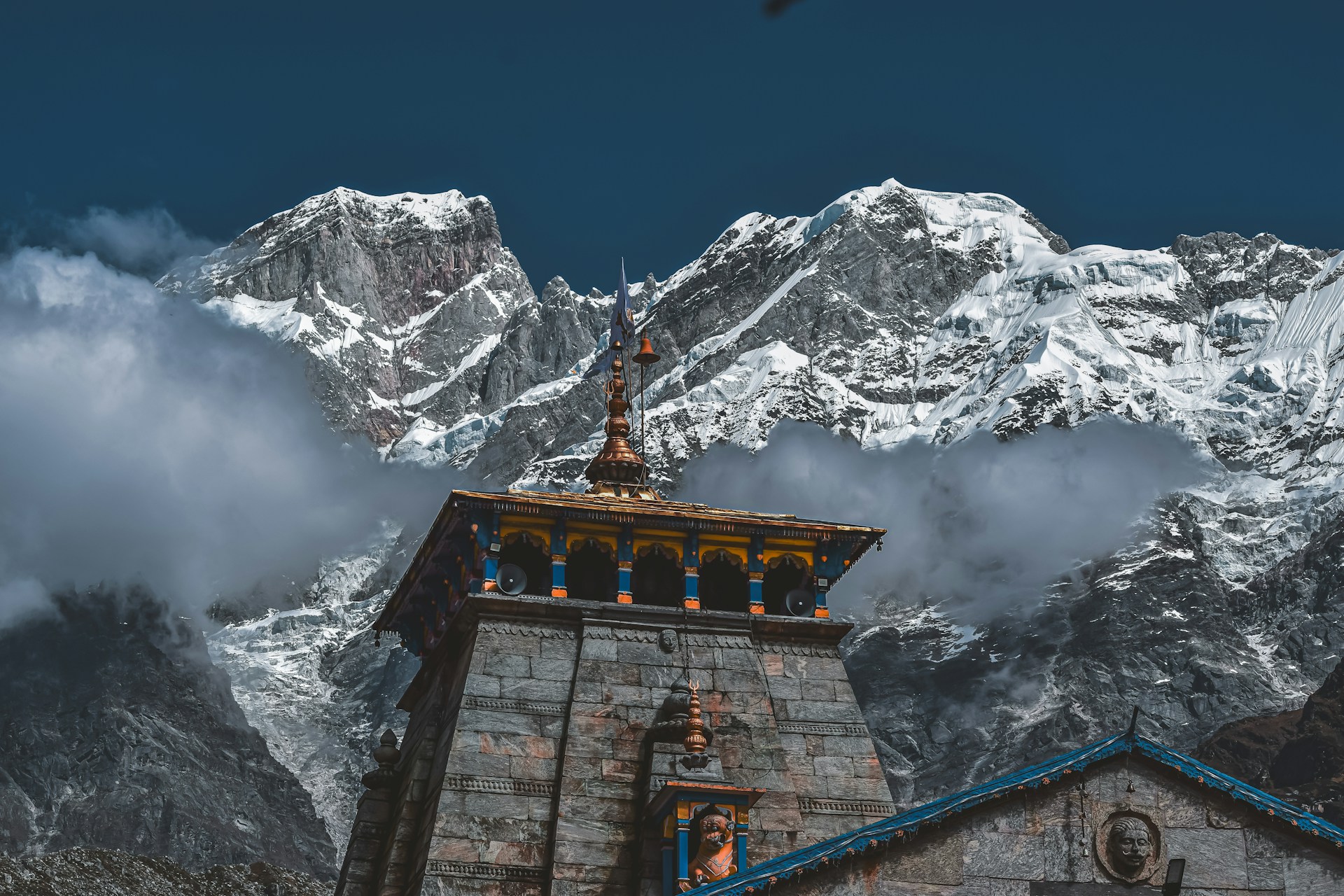 Kedarnath Temple Char Dham Yatra Uttarakhand — Jyotirlinga at 3583 metres altitude